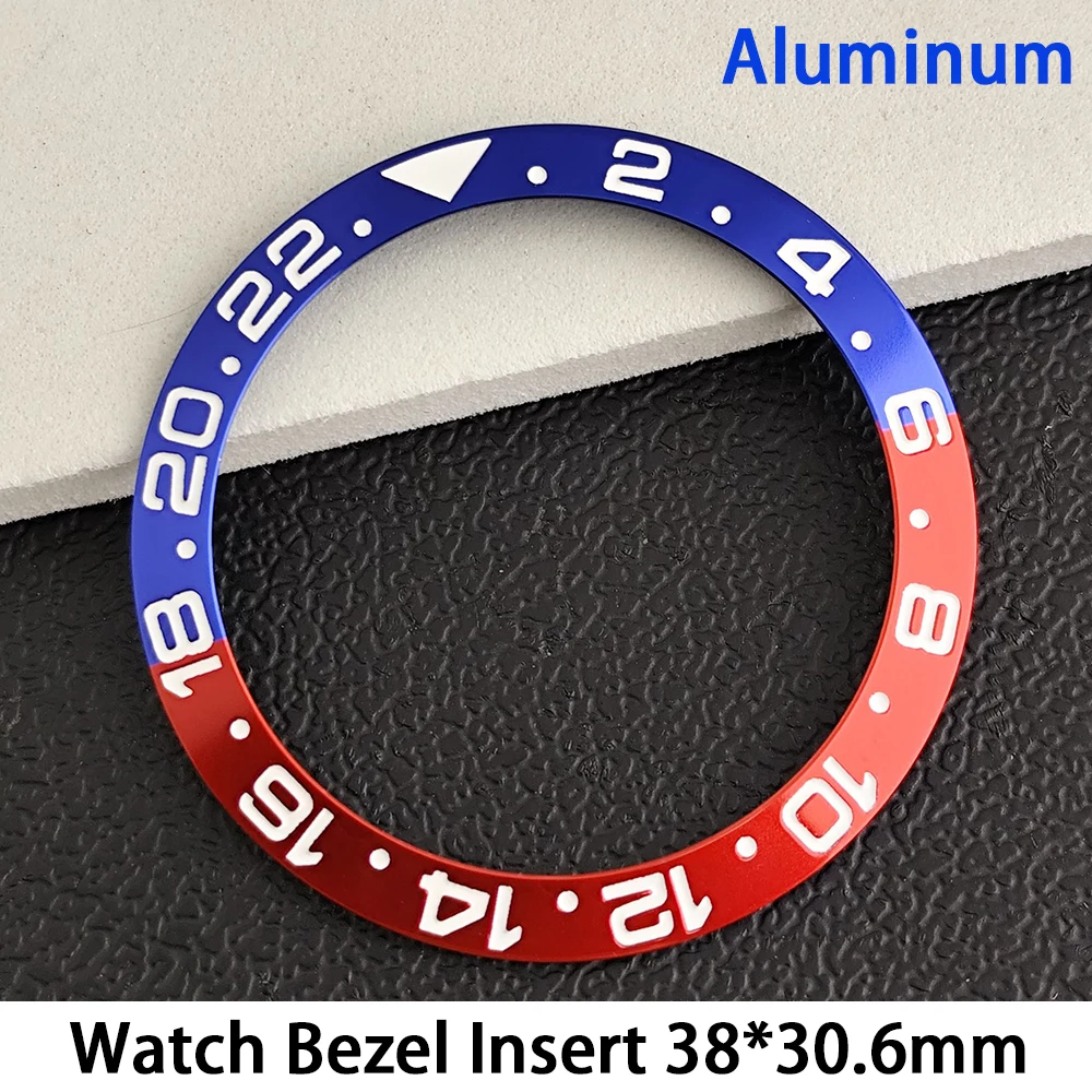 Premium 38mm Sloping Aluminum-Ceramic Bezel Insert