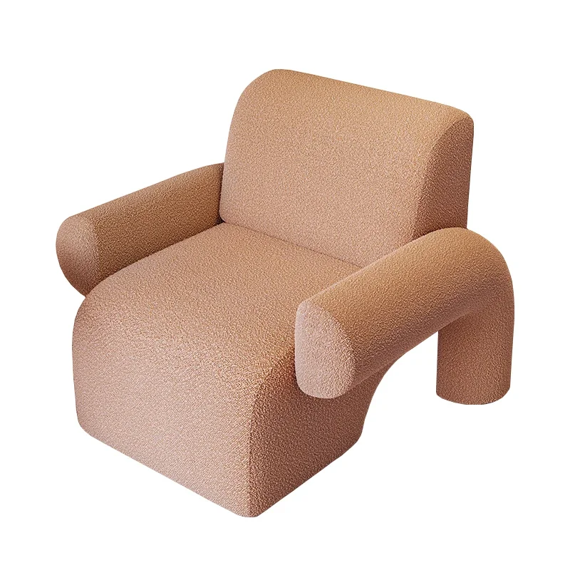 

XK Modern Minimalist Lazy Sofa Retro Affordable Luxury Armchair Designer Art Small Apartment