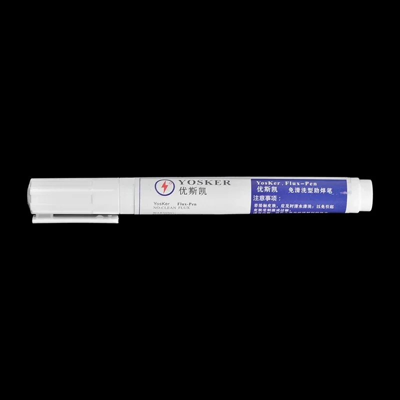10ml Soldering Rosin Flux Pen Low-Solid No-clean DIY Solder Power Cleaning-free Welding Pen For Soldering Solar Panel Welding soldering flux pen