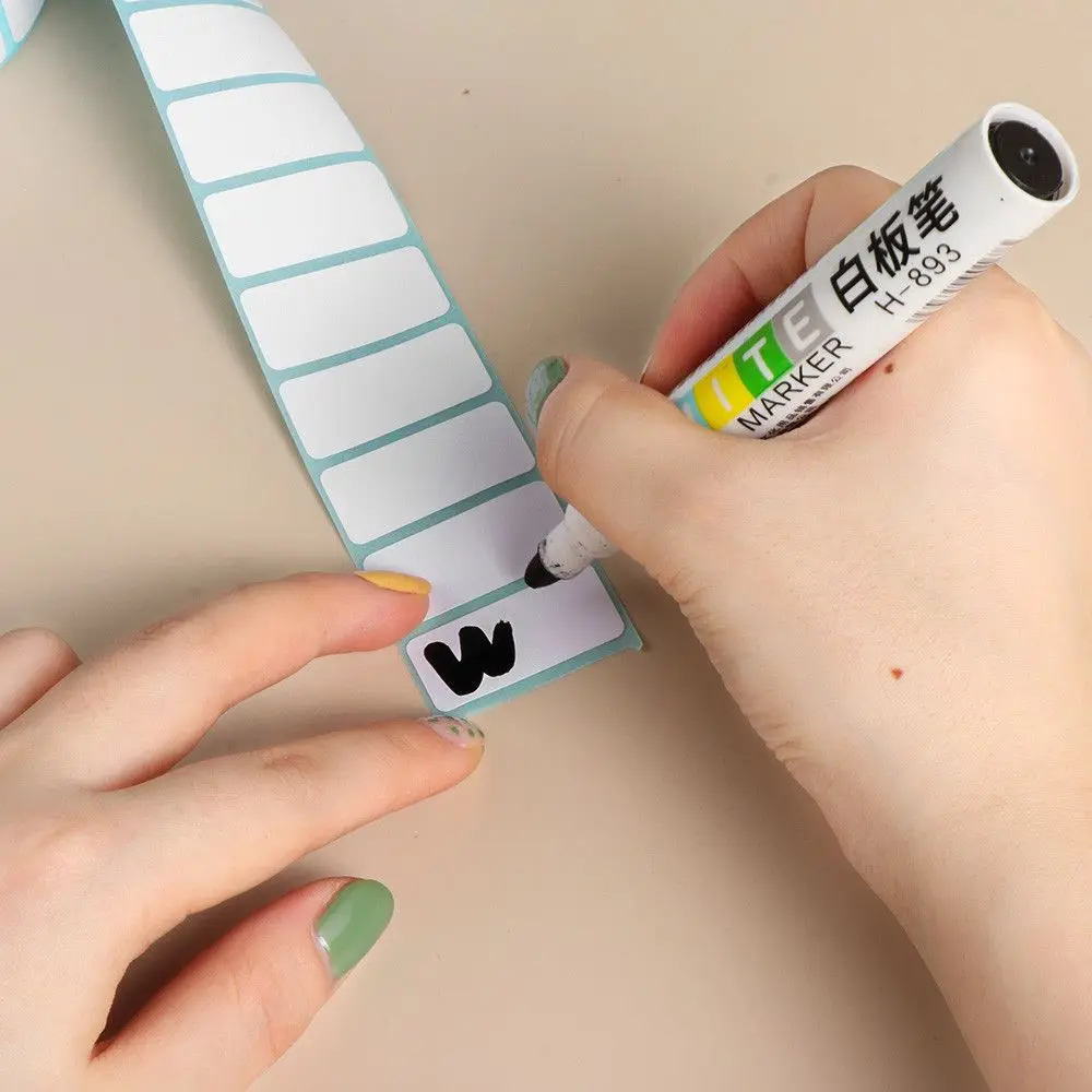 1000pcs/Roll Adhesive Thermal Label Sticker Paper Supermarket Price Blank Label Waterproof