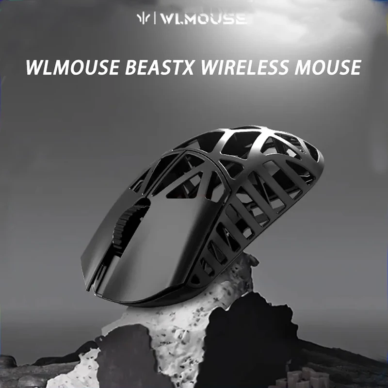 

Wanling Beastx Paw3395 Lightweight Mouse Dual Mode Wireless Flower Beast Series Rgb Esports Game Mouse Computer Accessories Gift