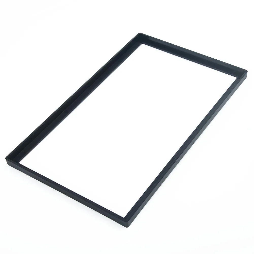 1Pc Car Audio Frame Double 2 Din Hardware Auto Stereo Radio Fascia Frame Plastica Per Serie Chico Golf Mk3 Mk4 178 X102Mm