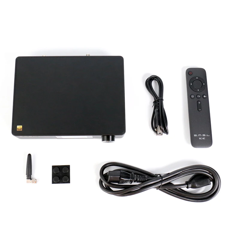 SMSL SU-9n Decoder ES9038PRO SU9N HIFI USB DAC SU9n Bluetooth 5.0 32bit DSD512 APTX LDAC Preamplifier with Remote Control