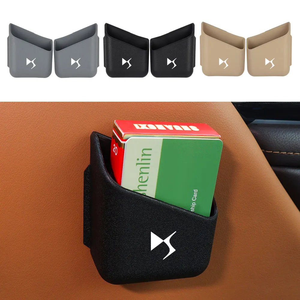 2Pcs Multifunzionale Car Organizer Auto Pillar Storage Box Accessori Per Ds Ds2 Ds3 Ds4 Ds5 5Ls Ds6 Ds7 Deesse Psads Ds5Ls