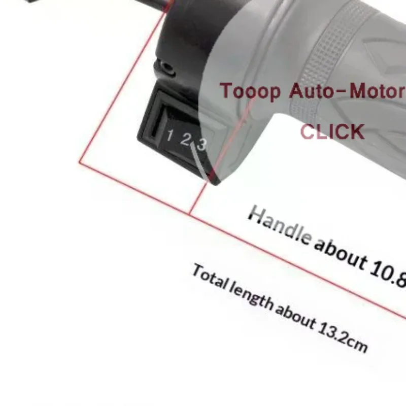 Manopola a 3 Velocità per Monopattino Elettrico per una Gestione Precisa della Velocità e Corse Sicure