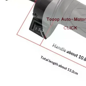 Manopola a 3 Velocità per Monopattino Elettrico per una Gestione Precisa della Velocità e Corse Sicure