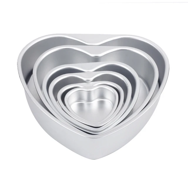 heart shaped baking pans 12 Inch 6 inch heart cake pan Heart Baking Mold