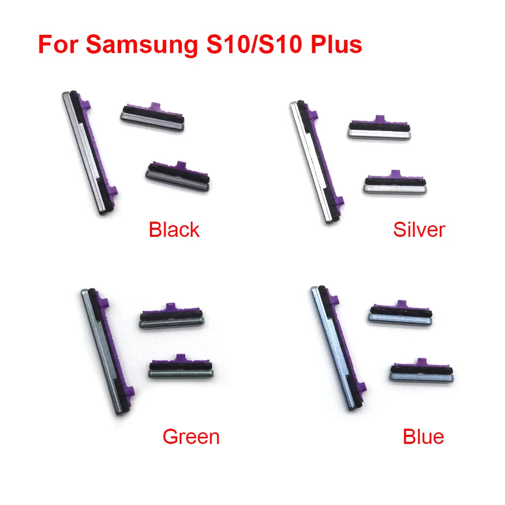 For Samsung Galaxy S10 G973 G973F S10+ S10 Plus G975 G975F On Off Key Power Volume Side Button
