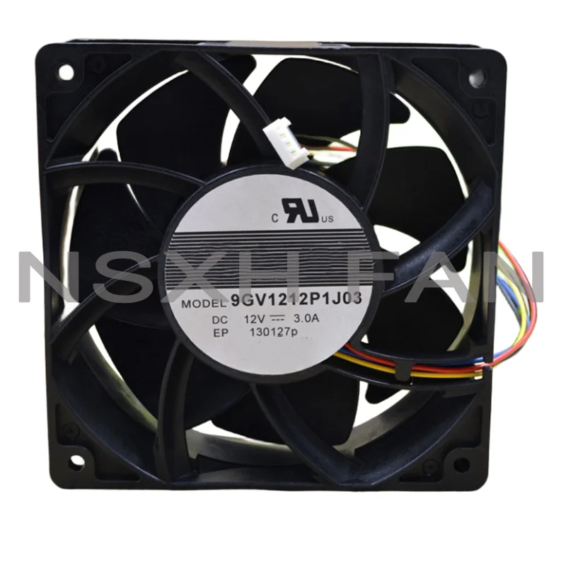 Вентилятор ШИМ 12CM12038 9GV1212P1J01 J03 12В 3A 4PIN