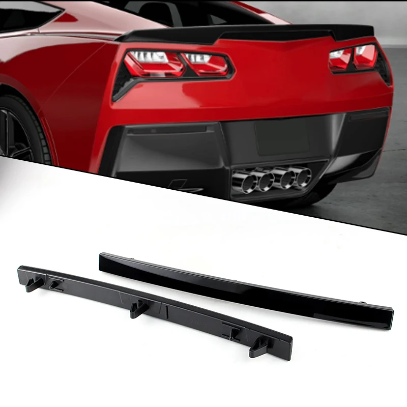 2PCS Corvette C7 Rear Bumper Reflectors Red (2014–2019) 5