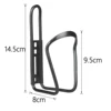 Bicycle Bottle Holder Aluminum Alloy Bicycle Kettle Cage Universal Road Mountain Bike Water Bottle Rack Cycling Water Cup Mount 5