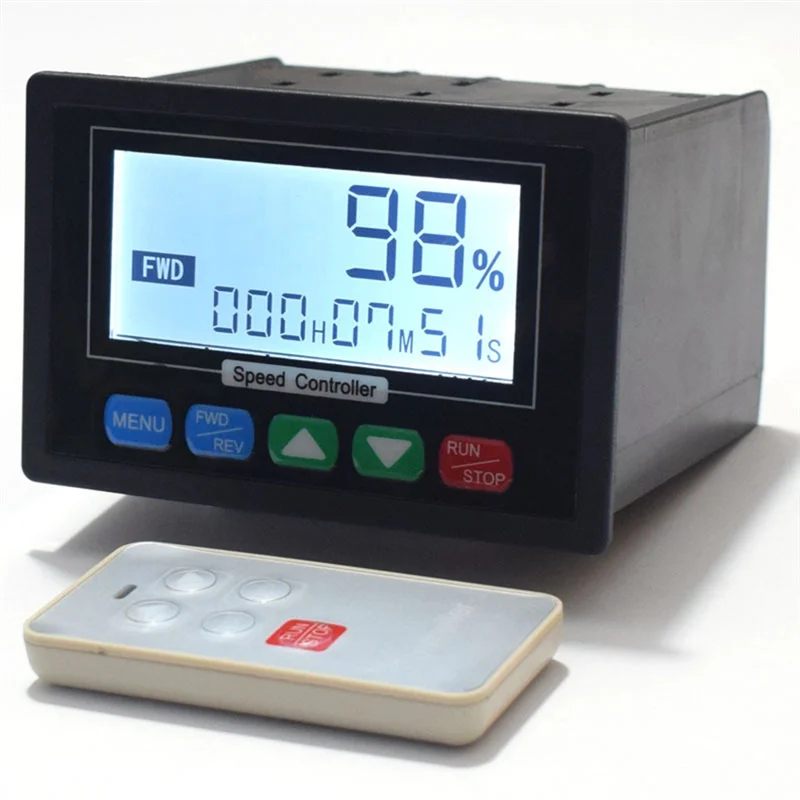 다양한 모터를 위한 LCD 디스플레이 및 원격 조절 가능한 속도 제어 기능을 갖춘 C9-DC10V-55V PWM DC 모터 속도 컨트롤러
