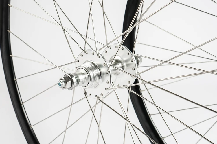 Ardently Fixed Gear Hub 32-Loch Single Speed Track Fahrrad Hochwertige vordere und hintere Lagernaben mit Muttern Fahrradzubehör – Detail 4