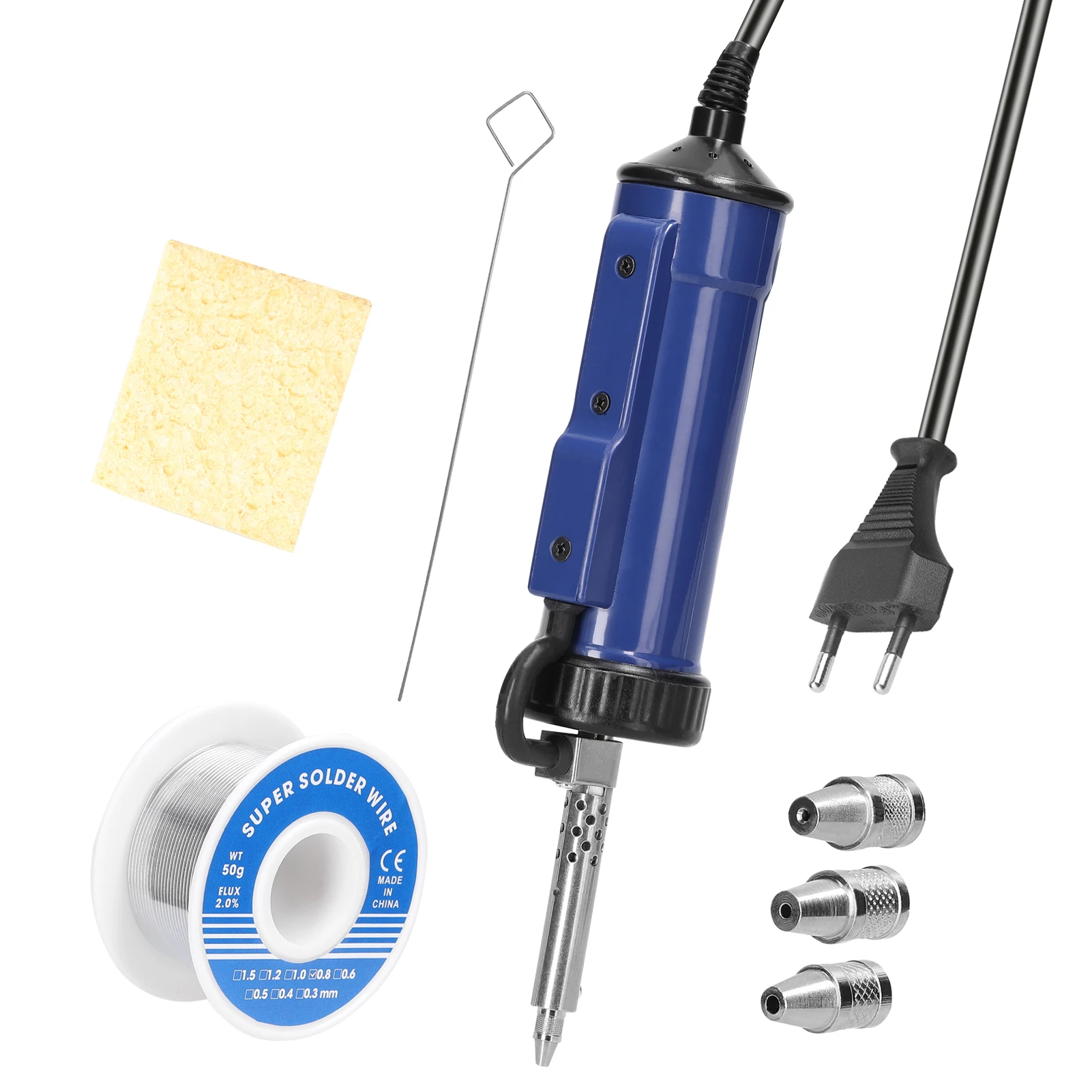 Automatic Electric Solder Tin Sucker Kit Vacuum Soldering Remove Pump