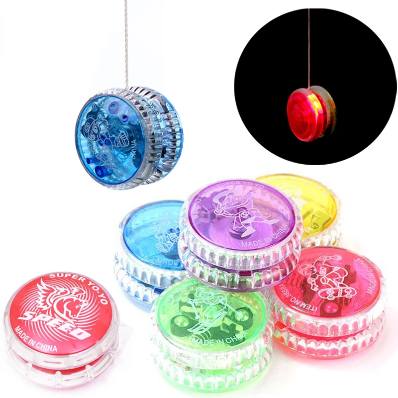 

2023 Hot LED Flashing YoYo Ball Classic Children Clutch Mechanism Magic YoYo Toys for Kids Toy Party Fashion Toy Magic Yoyo