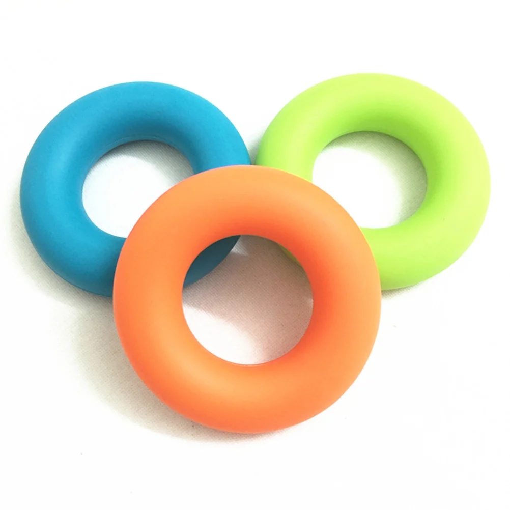 

3PCS Hand Grip Finger Forearm Strength Trainers Exercisers 3 Levels in Different Colors (Green 30 pounds & Blue 40 pounds &