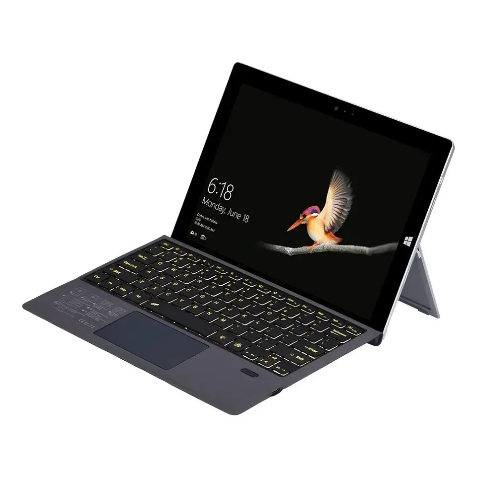 Trackpad Keyboard Bluetooth Wireless for Microsoft Surface Pro 3 4 5 6 7 Go 1 2 3 Business Travel