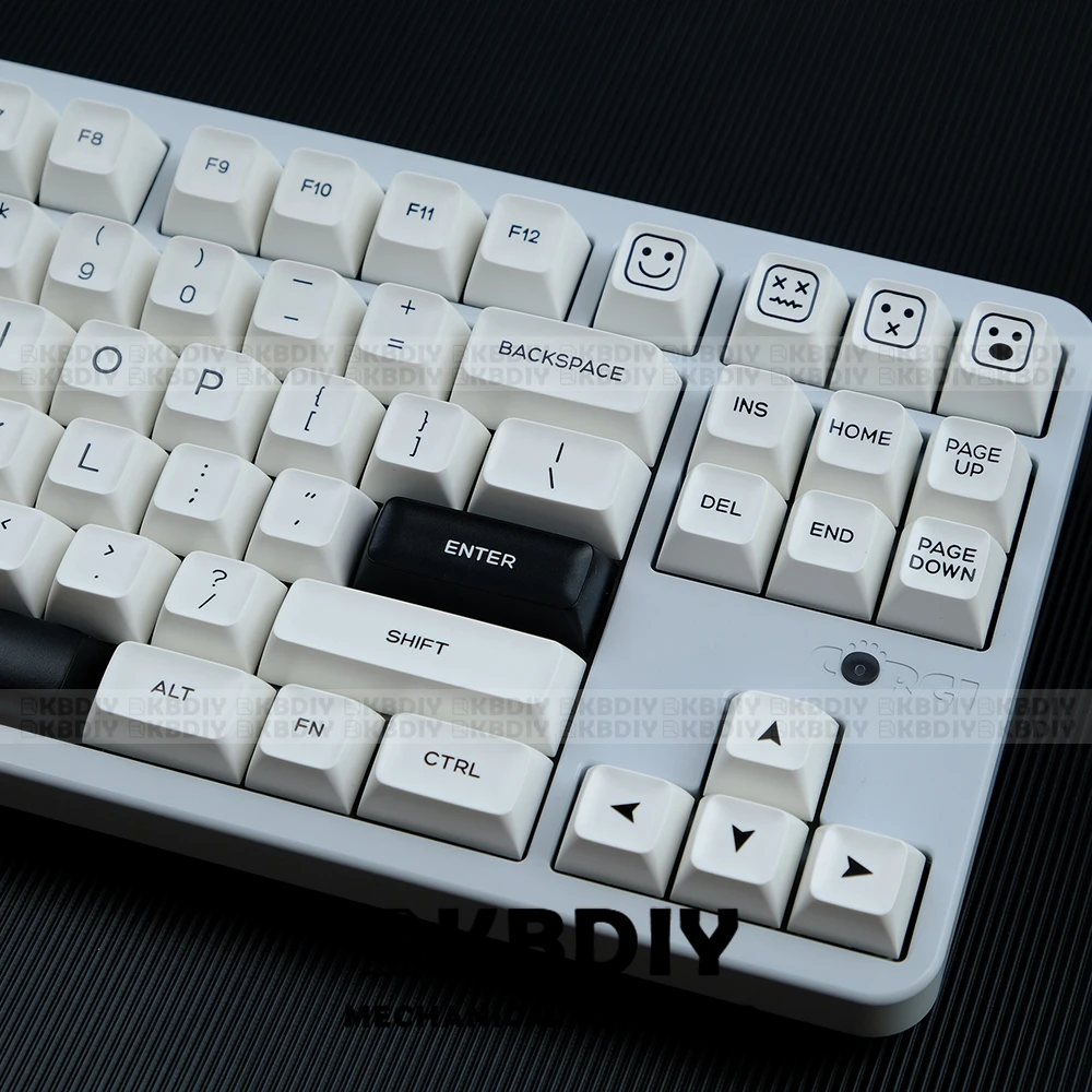 Kbdiy-tecla Gmk para Teclado Mecânico Double Shot Teclas Iso Branco Personalizado para Gmk64 e K500 159 Teclas por Conjunto Perfil SA Gmk - Imagem 4