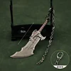 6~9cm God of War Blades of Chaos Kratos Blade of Olympus Mini Keychain Weapon Model Metal Action Figures Gift Toys Game for Boys 3