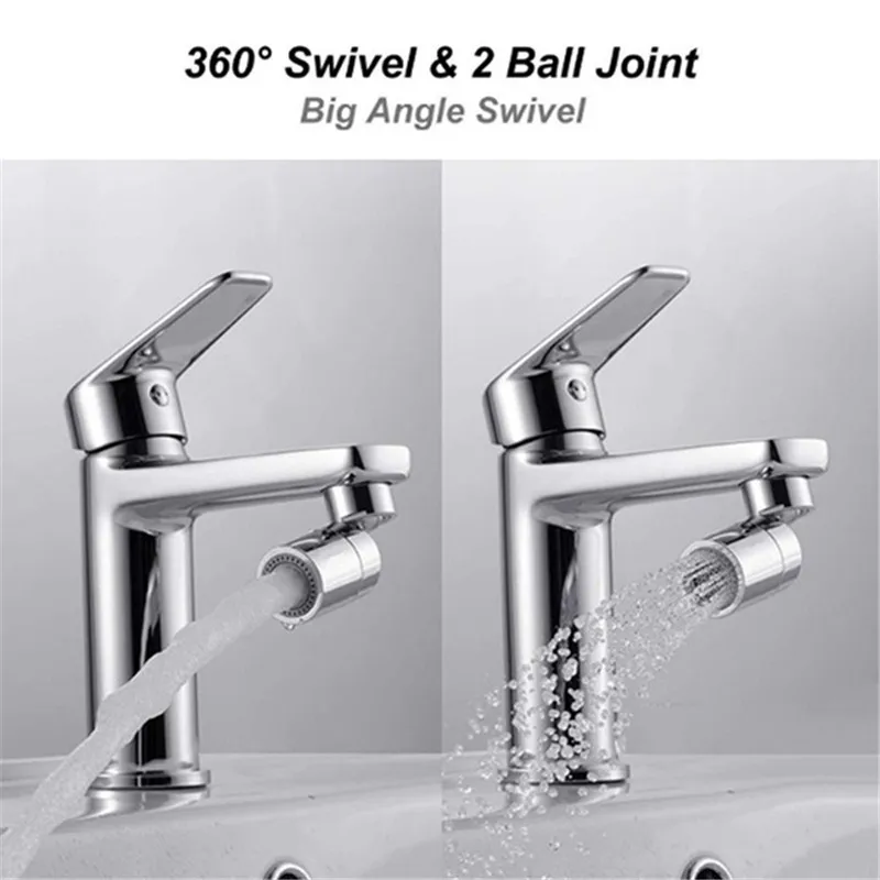 New Black Water Saving Aerator Copper Bathroom Faucet Bubbler Spout Net Bubbler Soft Flower Water Mouth Flowers Prevent Splash 2
