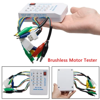 Tester per E-Bike 24V 36V 48V 60V 72V, Tester per Motori Brushless di E-Bike e Scooter, Tester per Controller di Motori Brushless per Bobine Motore