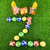 10/20 PCS Catapult Gun Sticky Ball Throwing Toys Children's Darts Accessories Suction Cup ball Outdoor Sports Sticky Target ball 5