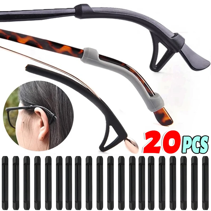 

Silicone Glasses Anti-slip Sleeves Temple Tip Holder Eyeglasses Grip Anti Slip Ear Hook Eyeglass Eye Glasses Eyewear Accessories