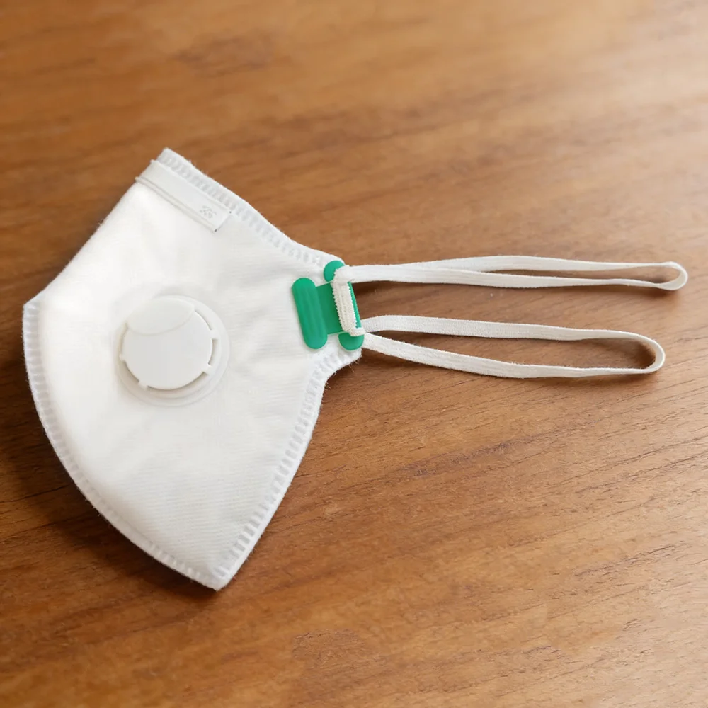 Lot de 20 masques FFP2 blancs avec valve respiratoire