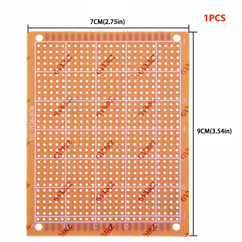 5x7CM/7x9CM/9x15CM 페놀릭 PCB 프로토타입 보드 DIY 전자 프로젝트용 범용 스루홀 퍼프보드