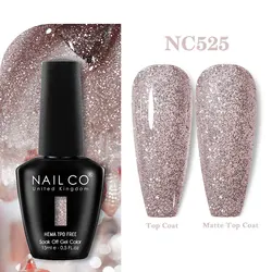 NAILCO Vibrant Gel Nail Polish Collection - Long - Lasting Semi - Permanent UV Varnish (525)