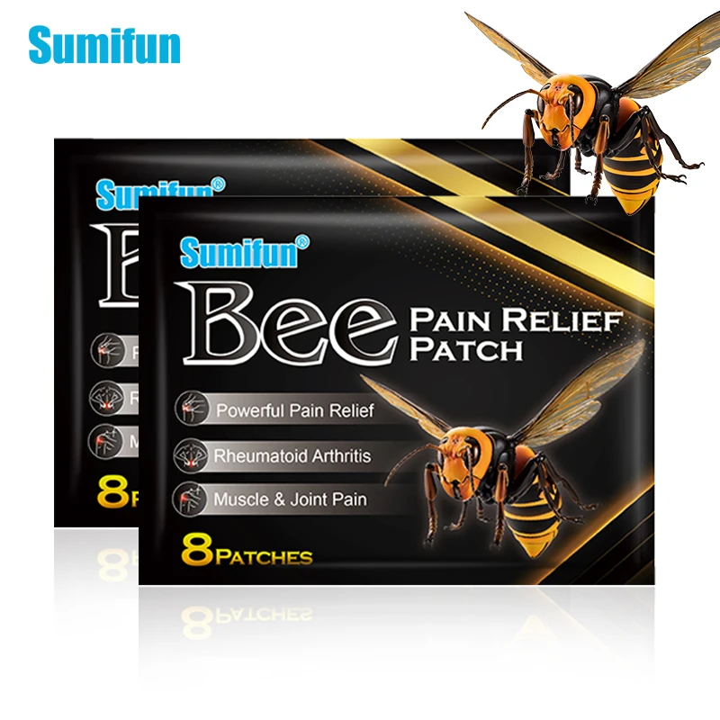 

16 шт/2 сумки Sumifun Bee Venom болеутоляющие Пластыри для поясничного отдела позвоночника ревматоидная Шея плечо тело растяжение ортопедический Артрит Штукатурка