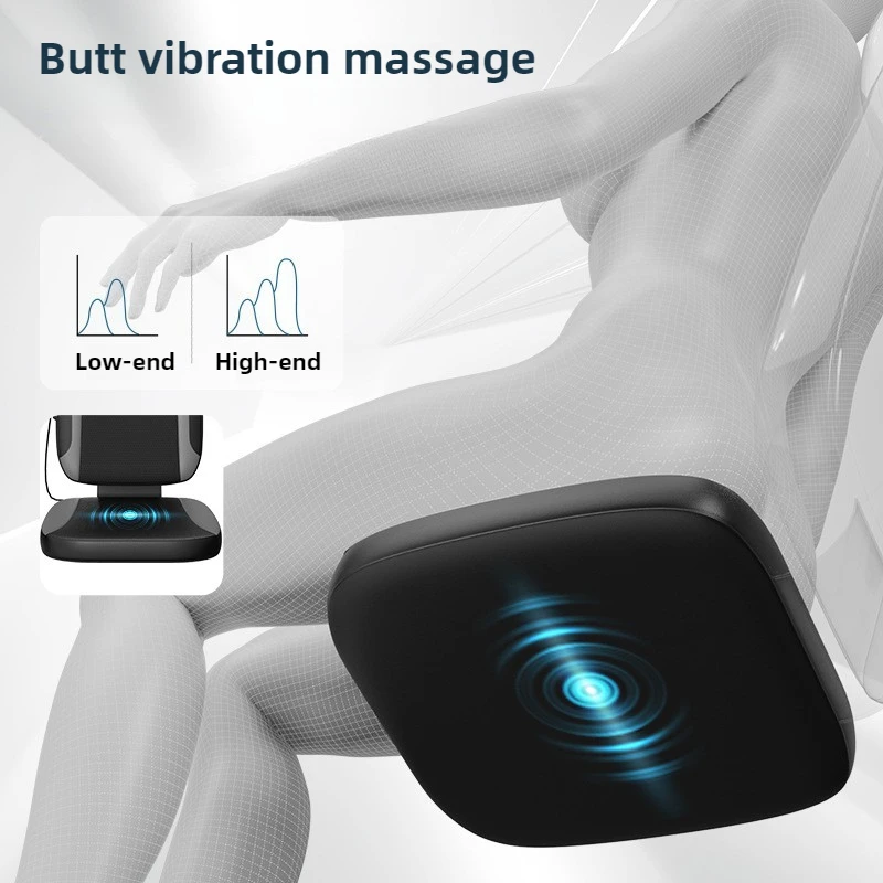 Massage Seat Cushion Multifunctional Household Portable Electric Shiatsu Cervical Massage Pad for Whole Body Home Car Massager