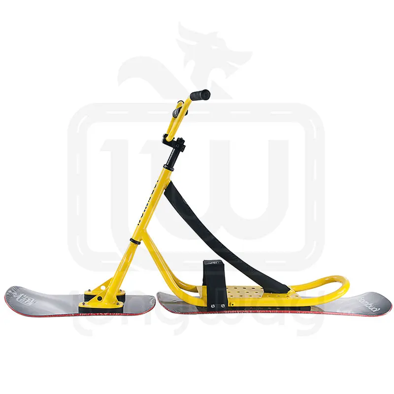 Hot freestyle skiing equipment snowscoot for adult snow bike
