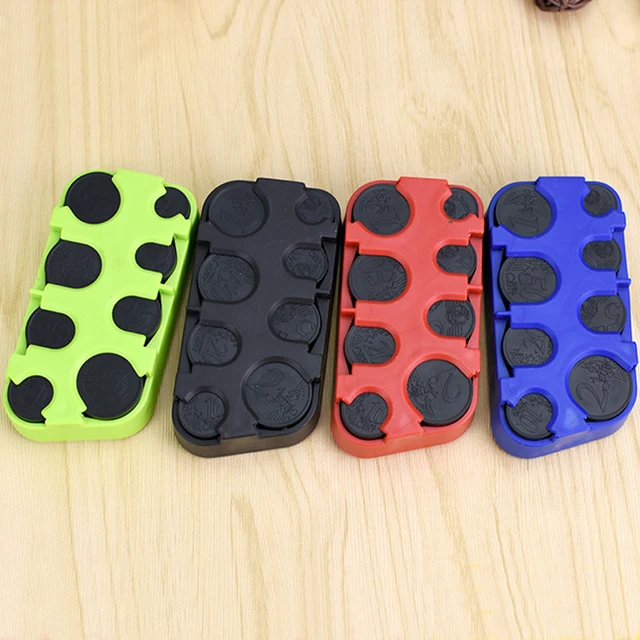 Mini Euro Coin Adagoló Műanyag Érme Dobozok Pénzdoboz Gyűjtemény Pénztárca Tárolószervező Buszos Érmeváltó Tartóhoz