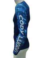 Surf natation plongée T-Shirts Compression longue éruption garde maillots de bain hommes Protection UV Surf vêtements plage Floatsuit hauts 6