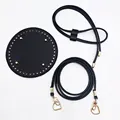 3Pcs Black Round