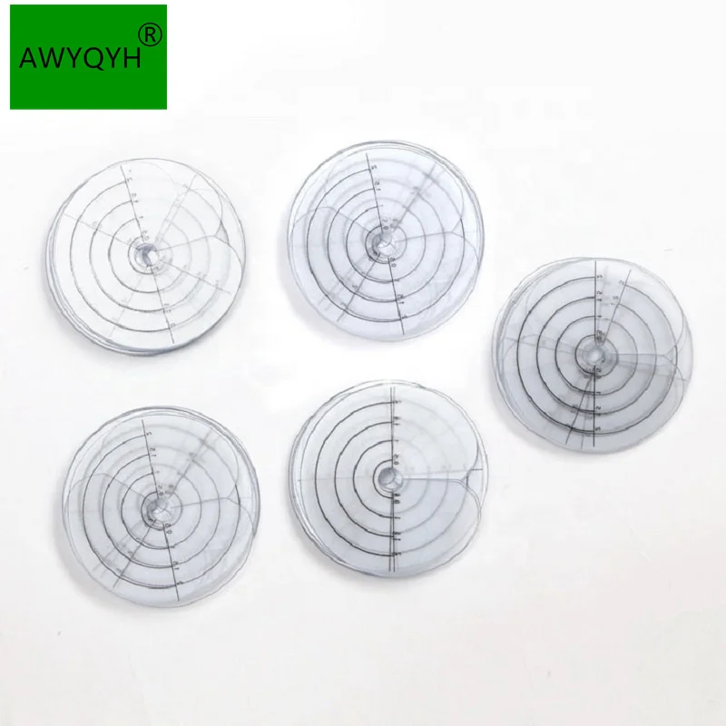 50pcs Round scalp protector hair extension shield disks logo for Hair Extension Styling Tools image_2