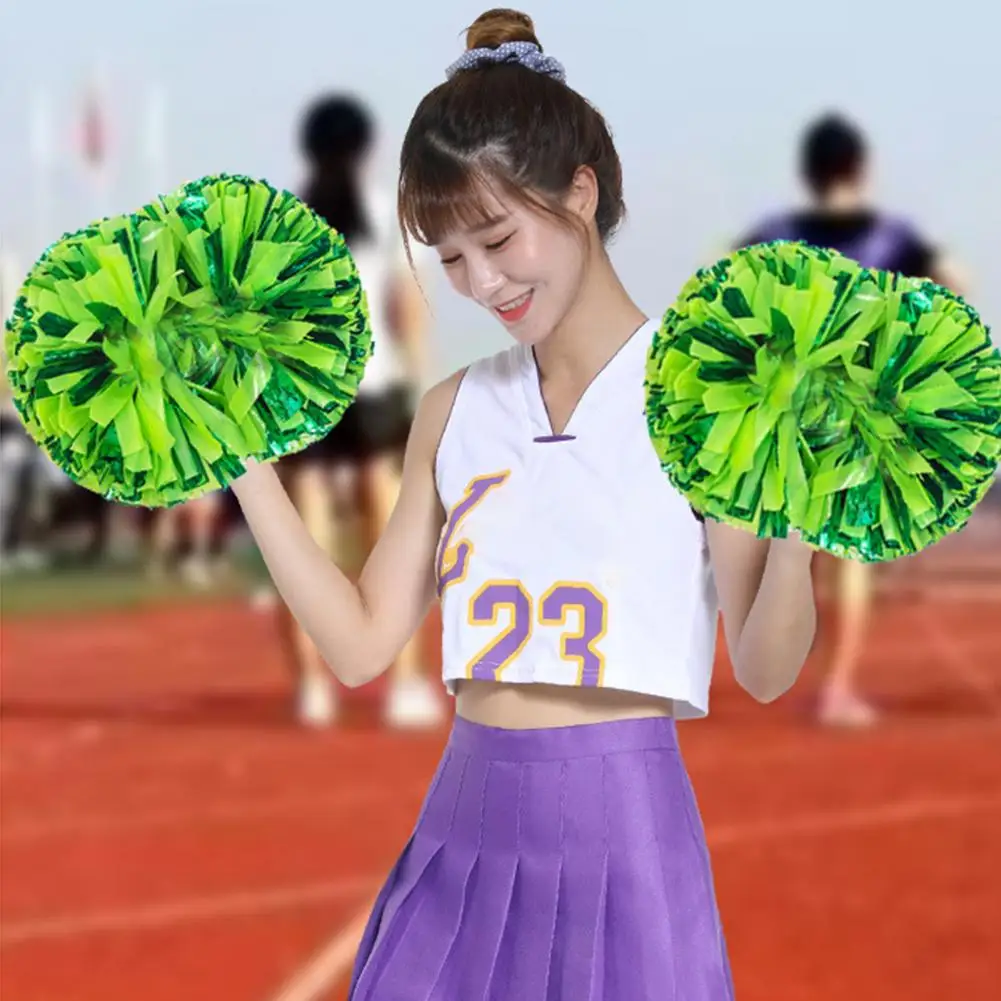 Long-lasting Hand Flower Cheerleading Pom Poms Vibrant Cheerleading Pom Poms Colorful Squad Hand Flowers for Parties Events