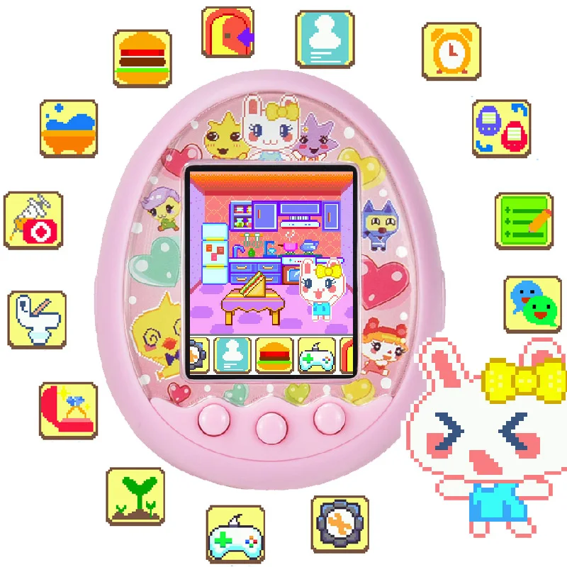 

New Hot Tamagochi Electronic Pets Toy Virtual Pet Retro Cyber Funny Tumbler Ver Toys for Children Handheld Game Machine Gifts