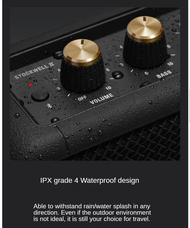 Marshall Stockwell II Wireless Speaker description image 2
