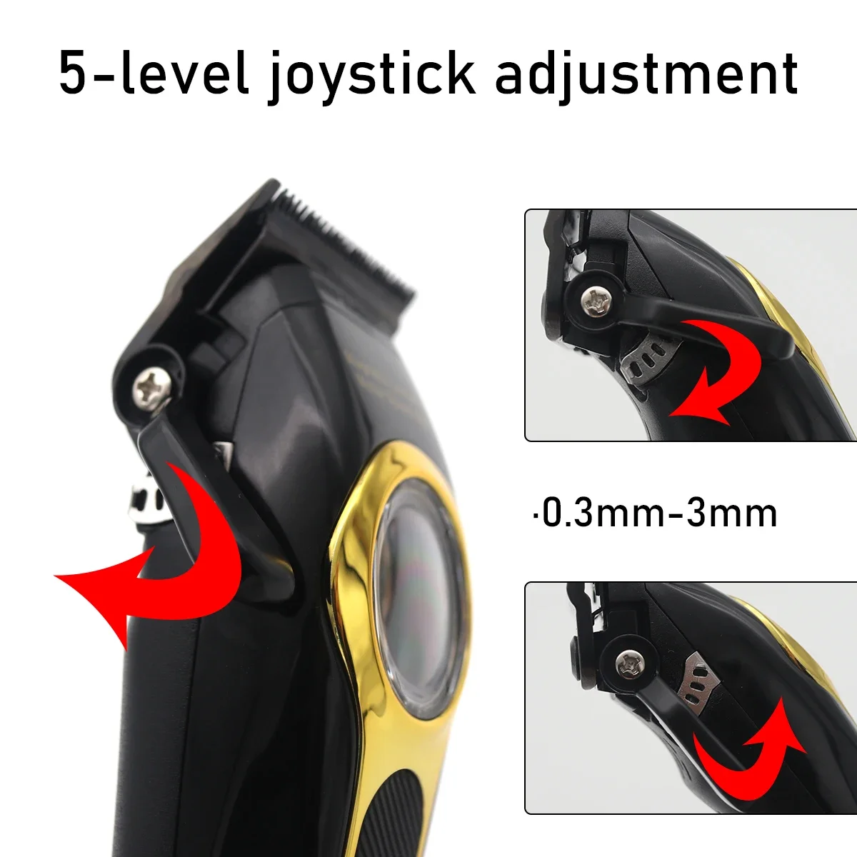 ماكينة قص الشعر الاحترافية للرجال DLC شفرة لتشذيب...