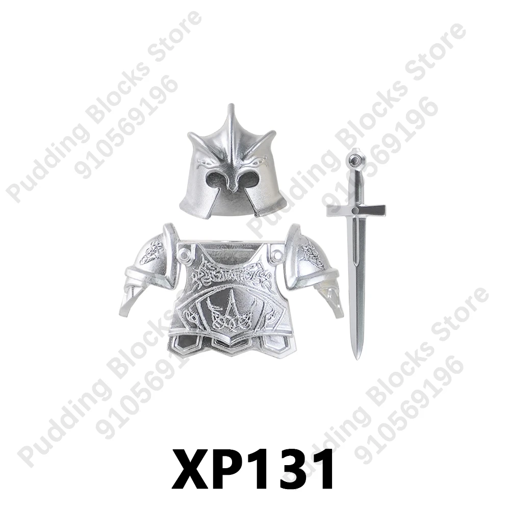 액션 피규어 빌딩 블록, KT1019, XP131, XP132, XP133, XP134, XP135, XP136, XP137, 벽돌 액세서리, 성인 어린이 장난감 장식