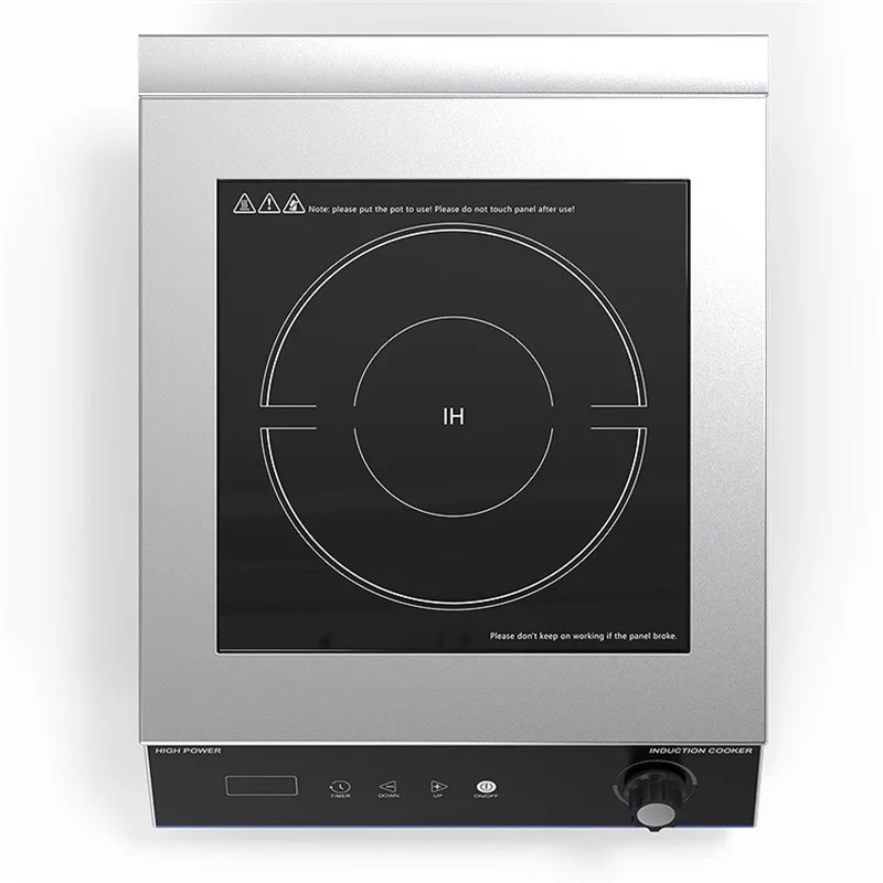 Commercial induction cooker flat 5000W stir-fry high-power restaurant dining table induction cooker 220V/110V general English