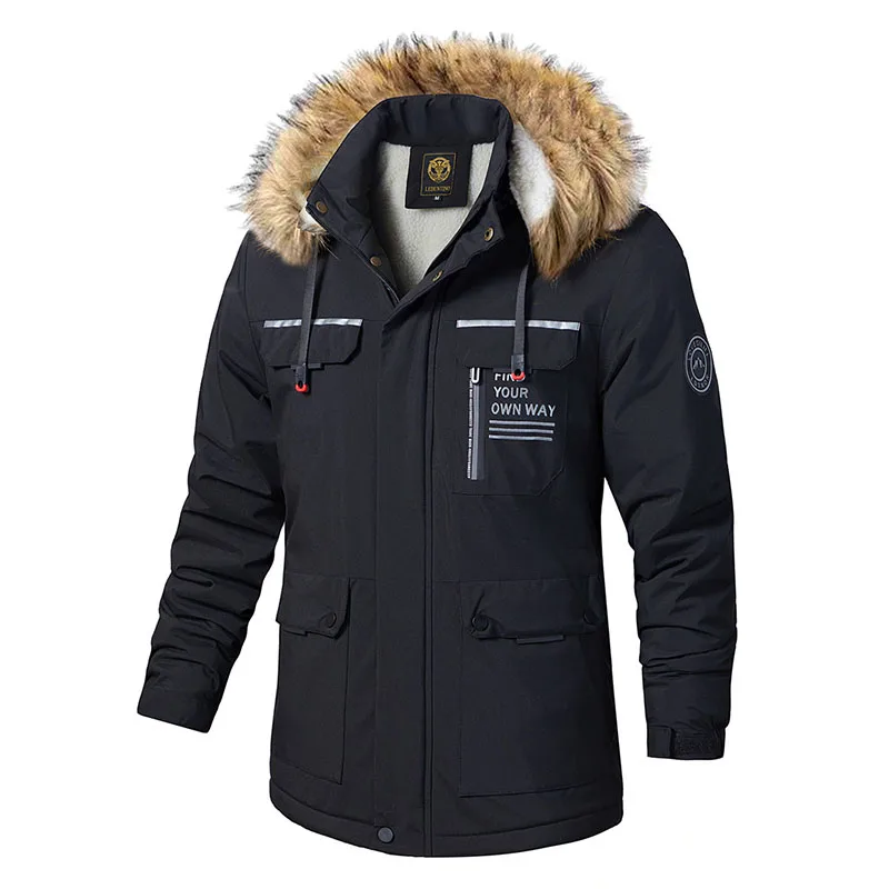 Men's Winter Overcoat Streetwear Jackets Lightweight Padded Man High Quality New Coats Coat Plus Size Sets Cold Hot Male Down