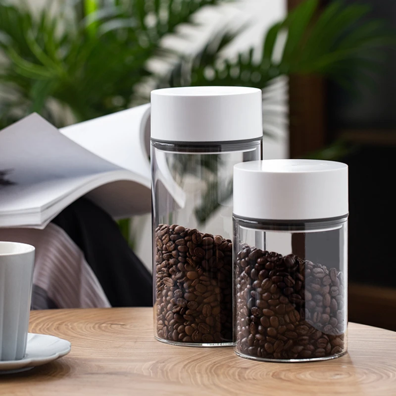 

Coffee beans vacuum moisture-proof glass sealed jar food-grade household preservation electric pumping dried fruit storage jar