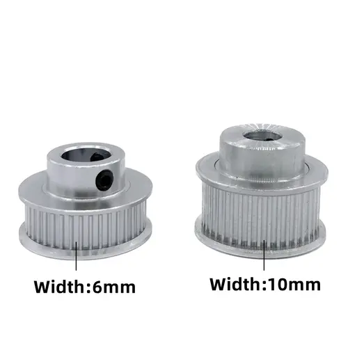 2GT Synchronous Wheel 2M 16T 20T 30T 36T 40T 48T 60T 80 Toothed Belt Width 6/10mm Aperture 5/6/8/10mm 3D Printer GT2 Belt Pulley - Image 2