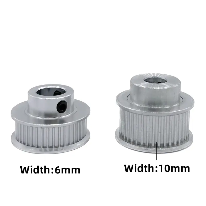 2GT Synchronous Wheel 2M 16T 20T 30T 36T 40T 48T 60T 80 Toothed Belt Width 6/10mm Aperture 5/6/8/10mm 3D Printer GT2 Belt Pulley - Image 2