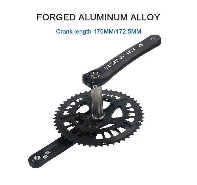 PROWHEEL – Pédalier De Vélo De Route à Trous Carrés, OUNCE 521 N Mm