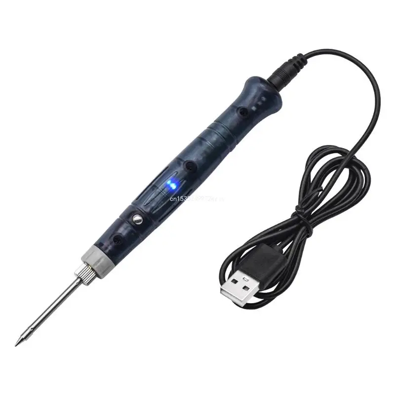 

Soldering Iron Station USB Powered 8W Welding Iron Pencil Repairing with Bracket