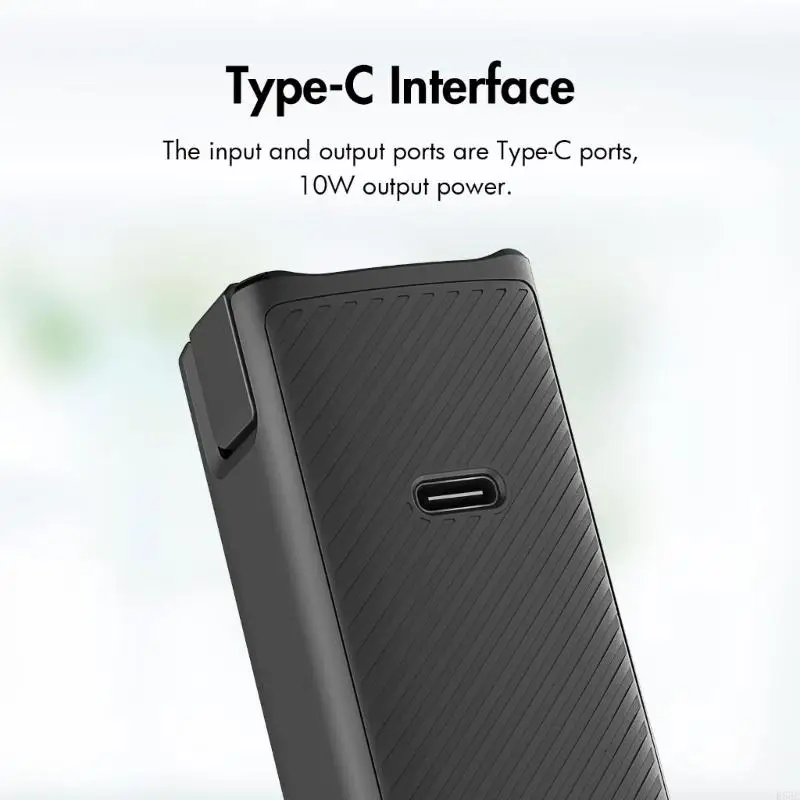 E65C Battery Handle for Pocket 3, with 2800mAh Battery Fast Charging, Grip Supports External Tripod